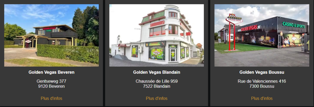 Emplacements de casino ouverts GoldenVegas Casino