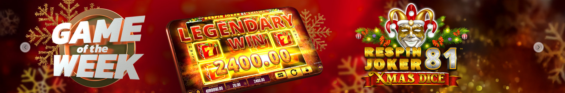 Game of the week de GoldenVegas Casino